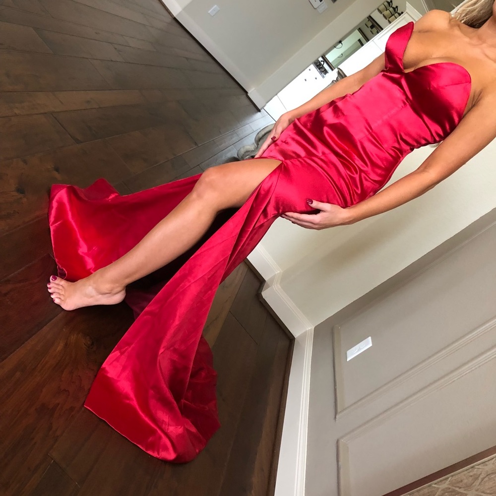 Beautiful Gown with slit